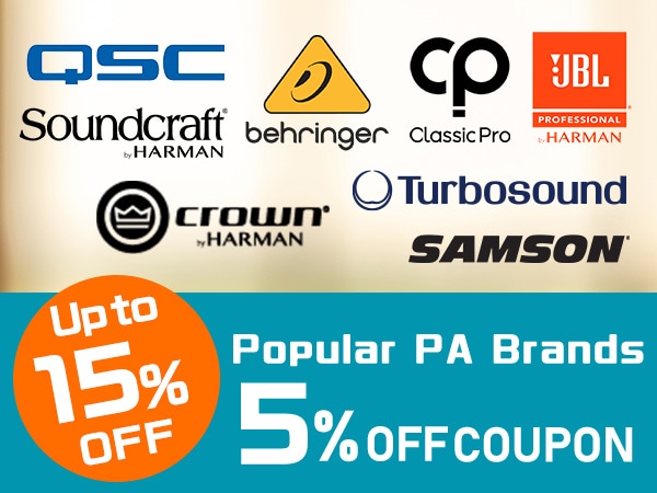[Up to 15% reduction] 5% off coupon for the most popular PA brand!