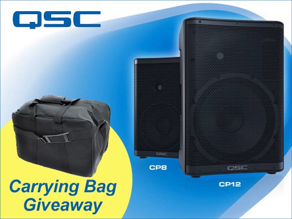 QSC CP Series Carrying Bag Giveaway!