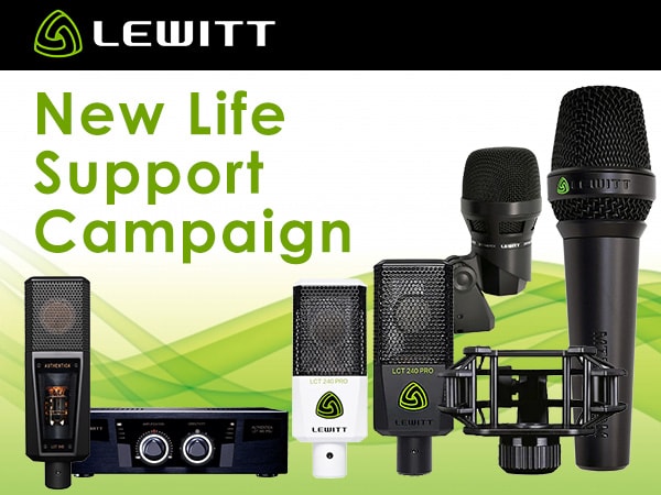 [Limited quantity] Lewitt Microphone New Life Support Campaign