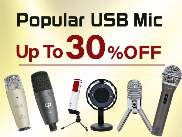 [Support for new life] Popular USB microphone: up to 30% off!
