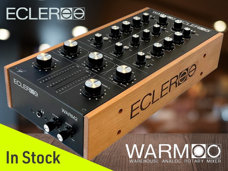 The Long-Awaited Rotary DJ Mixer with Isolator, WARM2 Now Arrived!