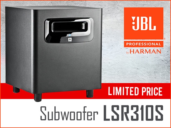 Exclusive special price for JBL LSR310S subwoofer!