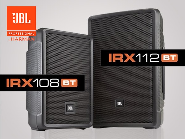 JBL powered speakers IRX108 BT and IRX112BT are in stock!