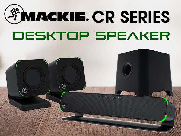 New MACKIE CR series products are now available!