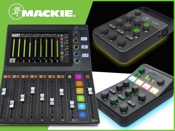 MACKIEより配信用ミキサーが新登場！