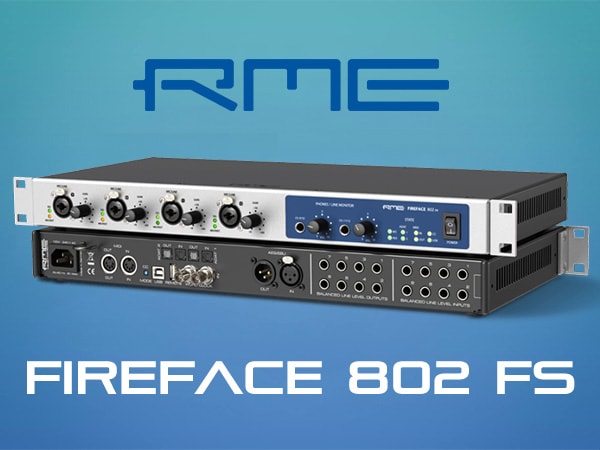 [New product] RME "Fireface 802 FS" now available