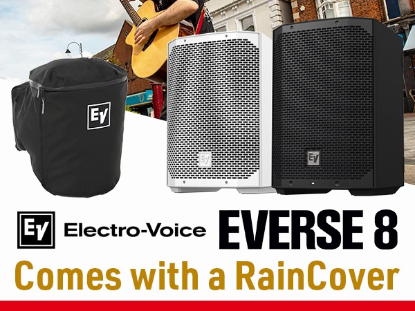 Electro-Voice "EVERSE8" rain cover giveaway!