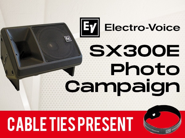 Electro-Voice SX300E Photo Campaign!