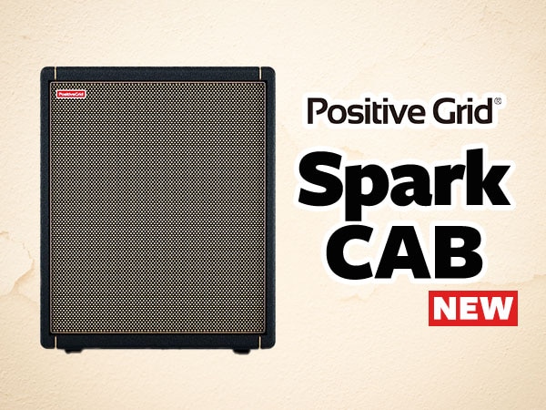 Positive Grid / Sparkシリーズよりパワード・キャビネット「Spark CAB」新登場！