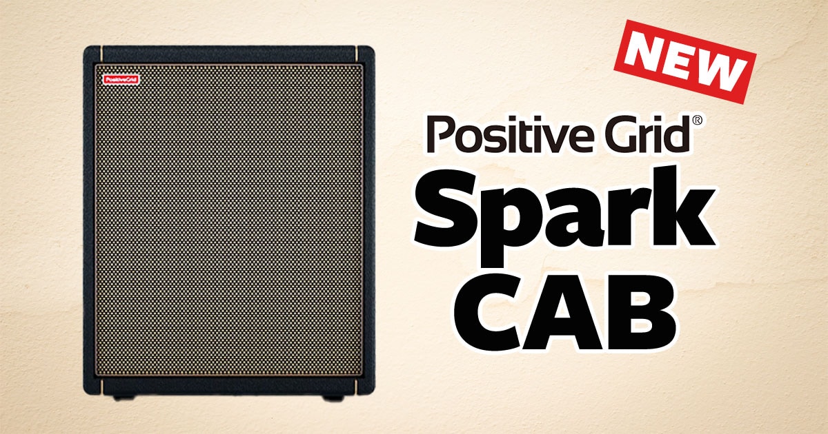 Positive Grid / Sparkシリーズよりパワード・キャビネット「Spark CAB 