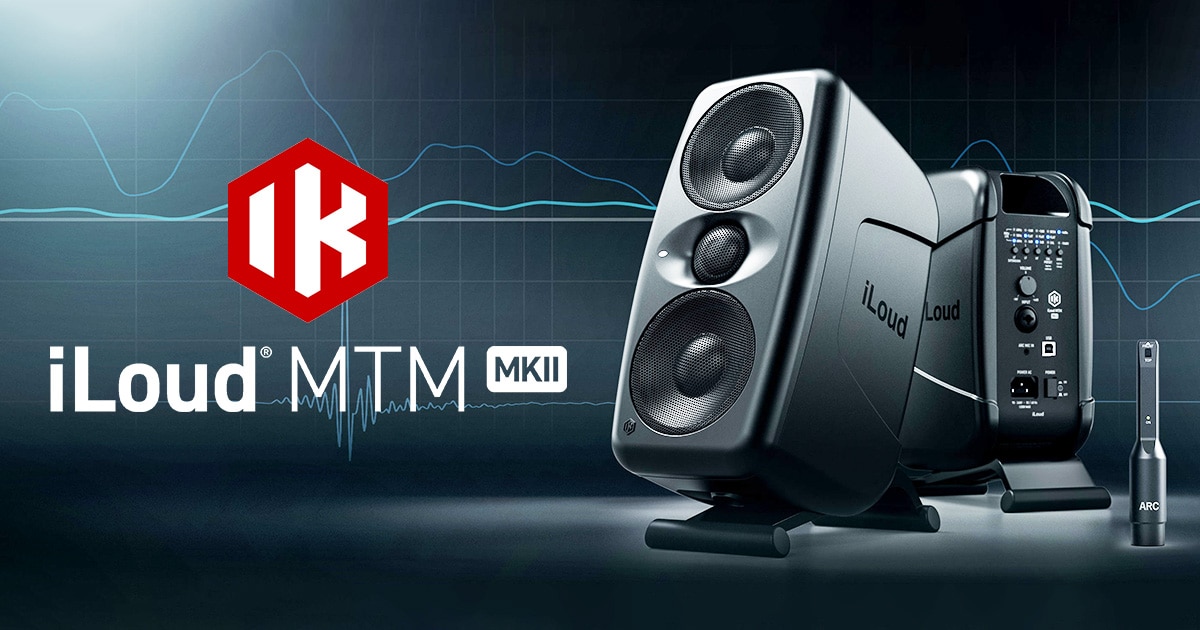 IK Multimediaより高解像度コンパクトモニター「iLoud MTM MKII
