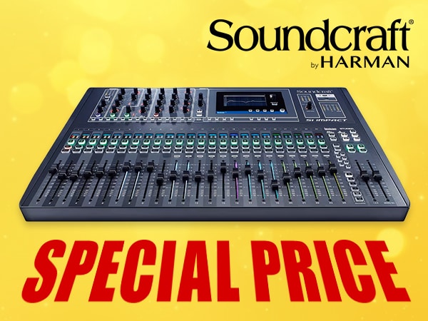Limited quantity special price campaign for the Soundcraft Si iMPACT digital mixer!