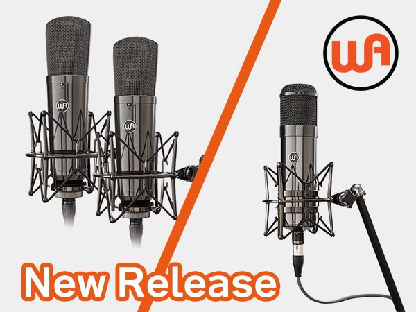 New Release: WARM AUDIO Condenser Microphones "WA-87 R2 TS" and "WA-47T"