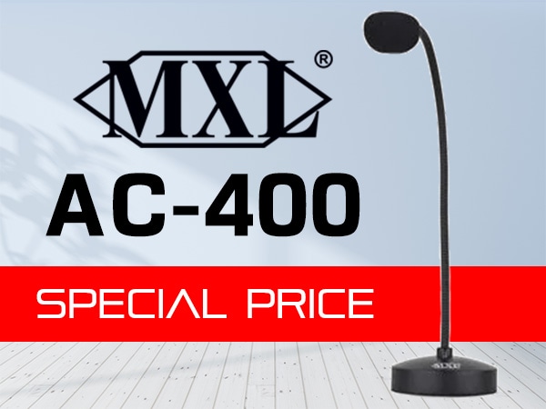 MXLのUSBマイク「AC-400」在庫限りの限定特価セール！