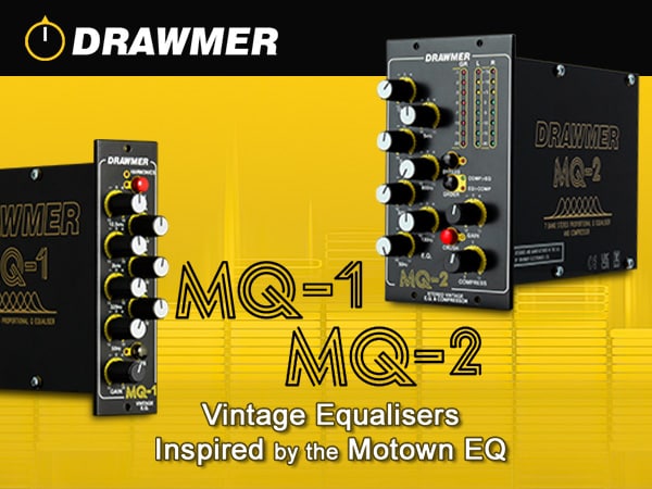 DRAWMER「MQ-1」「MQ-2」新登場