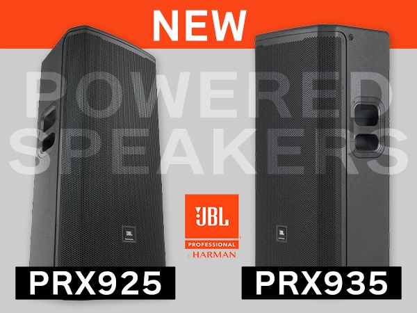 JBLよりパワードスピーカー「PRX925」「PRX935」新登場！