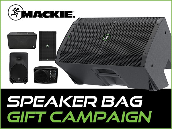 [Limited-Time & Limited-Quantity] MACKIE Speaker Bag Giveaway Campaign