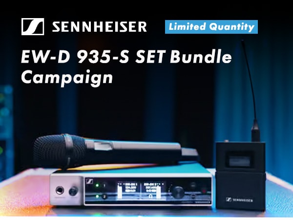 Limited Quantity! SENNHEISER EW-D 935-S SET Bundle Campaign!