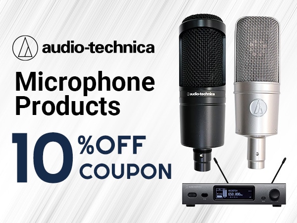 Limited Time Only: 10% Off audio technica Microphone Products