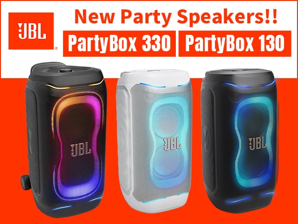 JBL Introduces the New PartyBox 330 and PartyBox 130 Party Speakers!