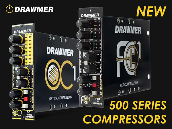 [New Products] DRAWMER Announces Two New 500 Series Compressors!