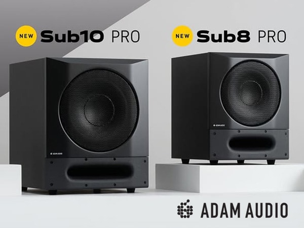 【新製品】ADAM Audio「Sub8 PRO」「Sub10 PRO」登場！