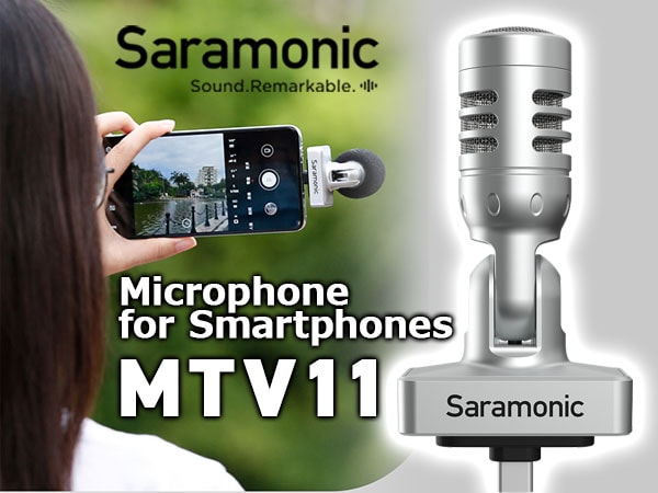  New Saramonic MTV11 Microphone for Smartphones on sale!