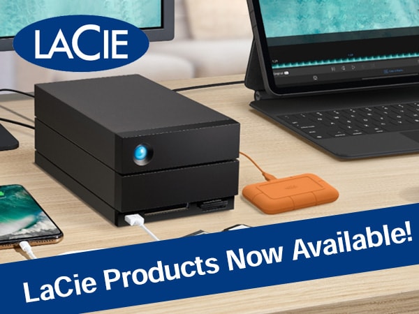 Professional Models of LaCie Products Now Available!