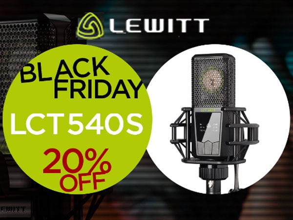 【ブラックフライデー限定セール】LEWITT「LCT 540 S」20％オフ！