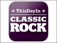 アップル・アプリ　This Day In Classic Rock発売