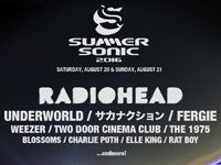 SUMMER SONIC出演者第一弾発表！