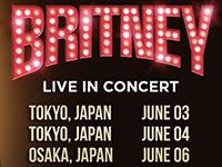 Britney Spearsの来日公演が決定！