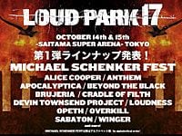 LOUD PARK 2017、出演者第一弾発表！