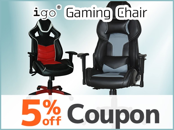 ゲーミングチェア5%OFF お家に最高のゲーム&テレワーク環境を！