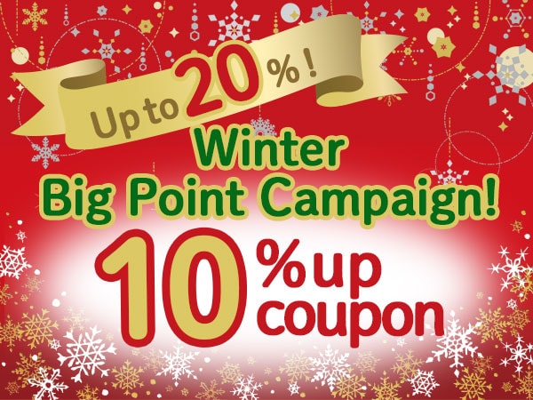 Up to 20% reduction! Winter big point campaign!