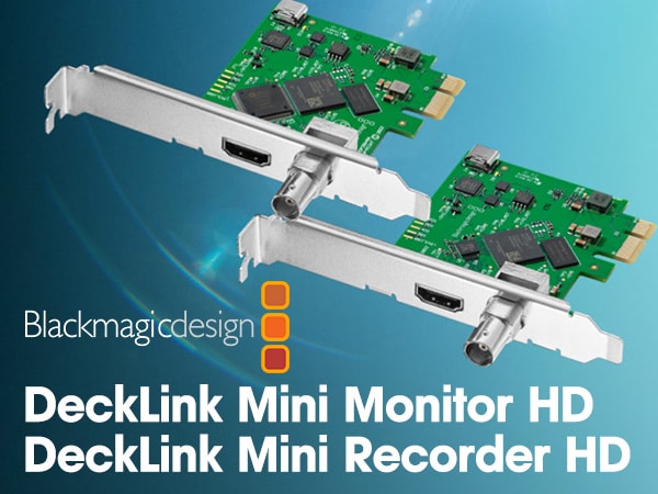 Blackmagic Designよりインターフェイス2モデル新発売！