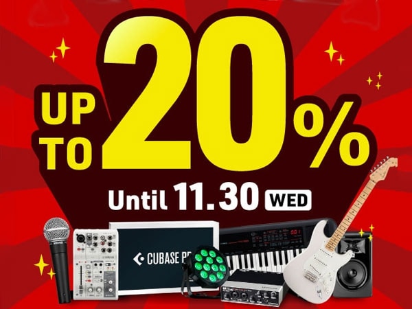 [7 days only] Up to 20% back! Point 10% up in coupon