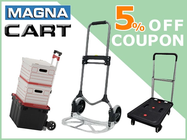 MAGNA CART 5% off Coupon for carrying carts and dollies!
