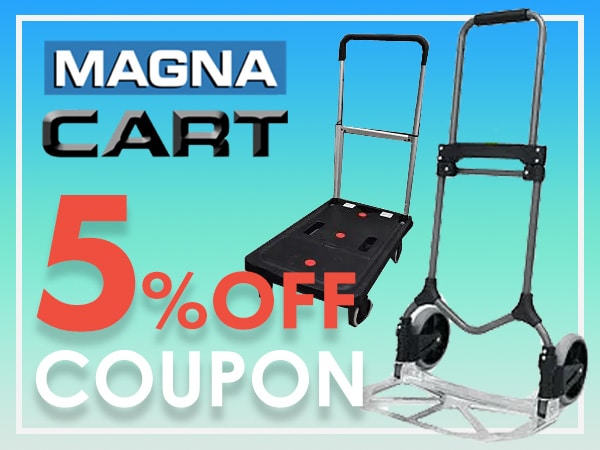 [Up to 10% back] MAGNA CART carry carts and dollies with a 5% off coupon!