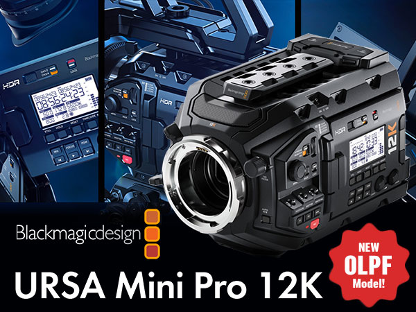 Blackmagic Designより、デジタルフィルムカメラ最新モデルを発売！