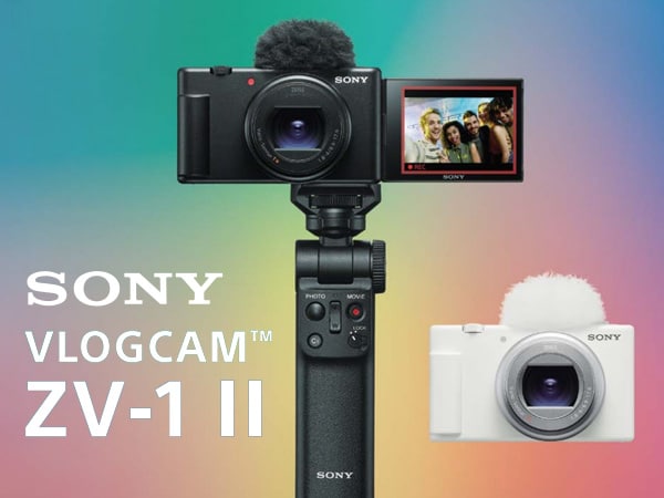SONY's latest model ZV-1M2, a digital camera for vlogging, is now available!