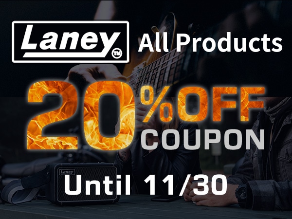Laney全品20％OFFクーポン！