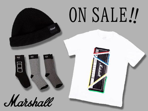 MARSHALLアパレル超特価セール中！