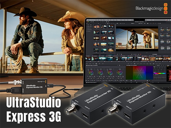Blackmagic Designより「UltraStudio Express 3G」が新登場！