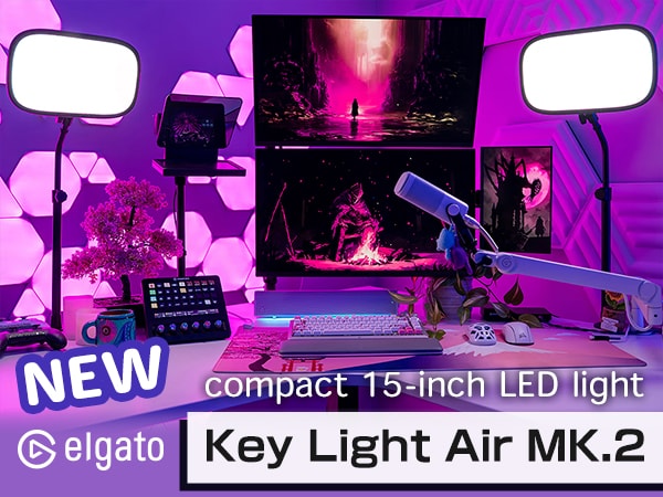 Introducing the New Elgato Key Light Air MK.2!