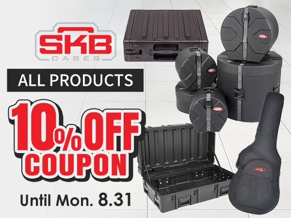 10% OFF Coupon for All SKB Products