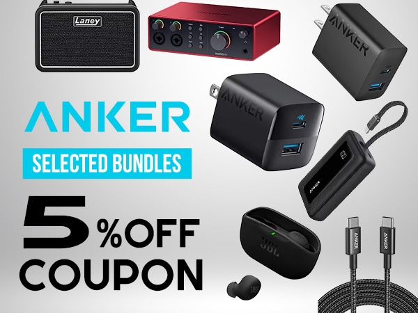5% OFF Coupon for Selected Anker Bundles!