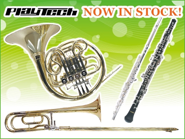 Playtech wind instruments in stock!