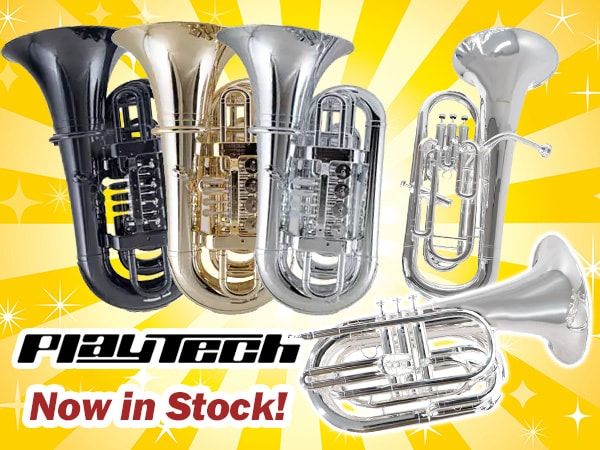 Playtech wind instruments now in stock!