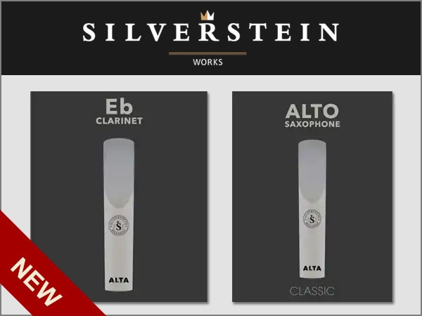 Silverstein Sax Clarinet Plastic Reeds Now Available!